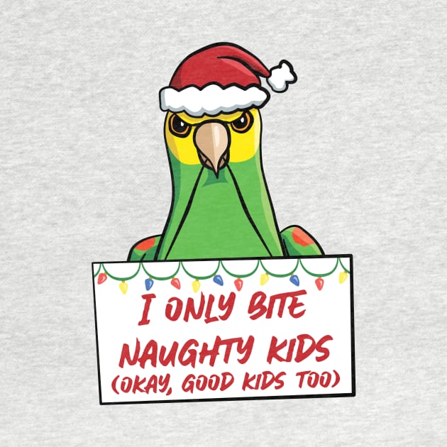 Only Bite Naughty Kids Yellow-headed Amazon by punkburdarts